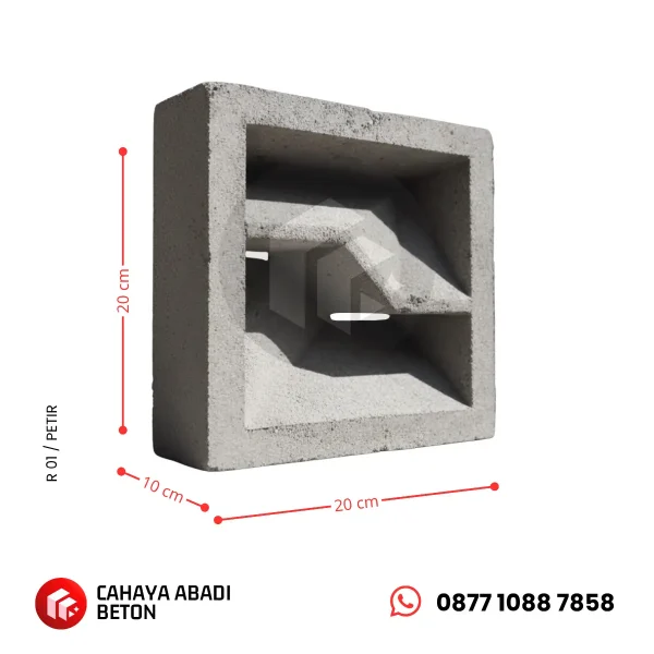 Roster Beton Motif Petir - Gambar 2
