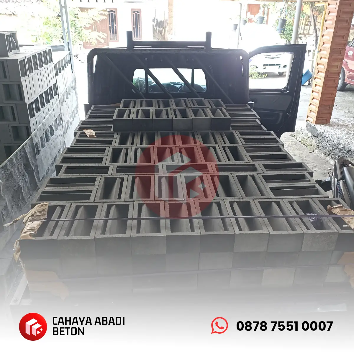 pengiriman roster beton