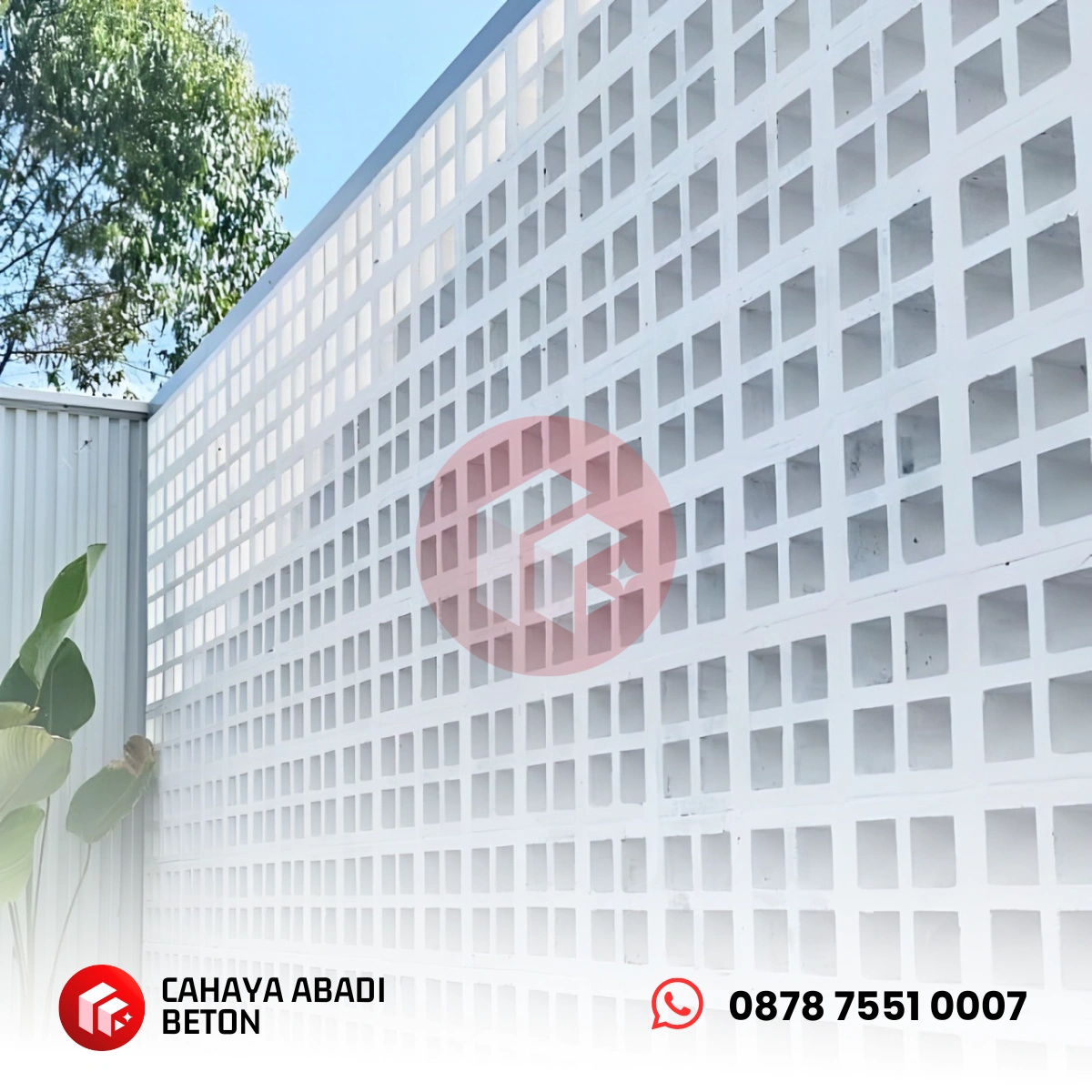 produk roster beton untuk pagar dan fasad