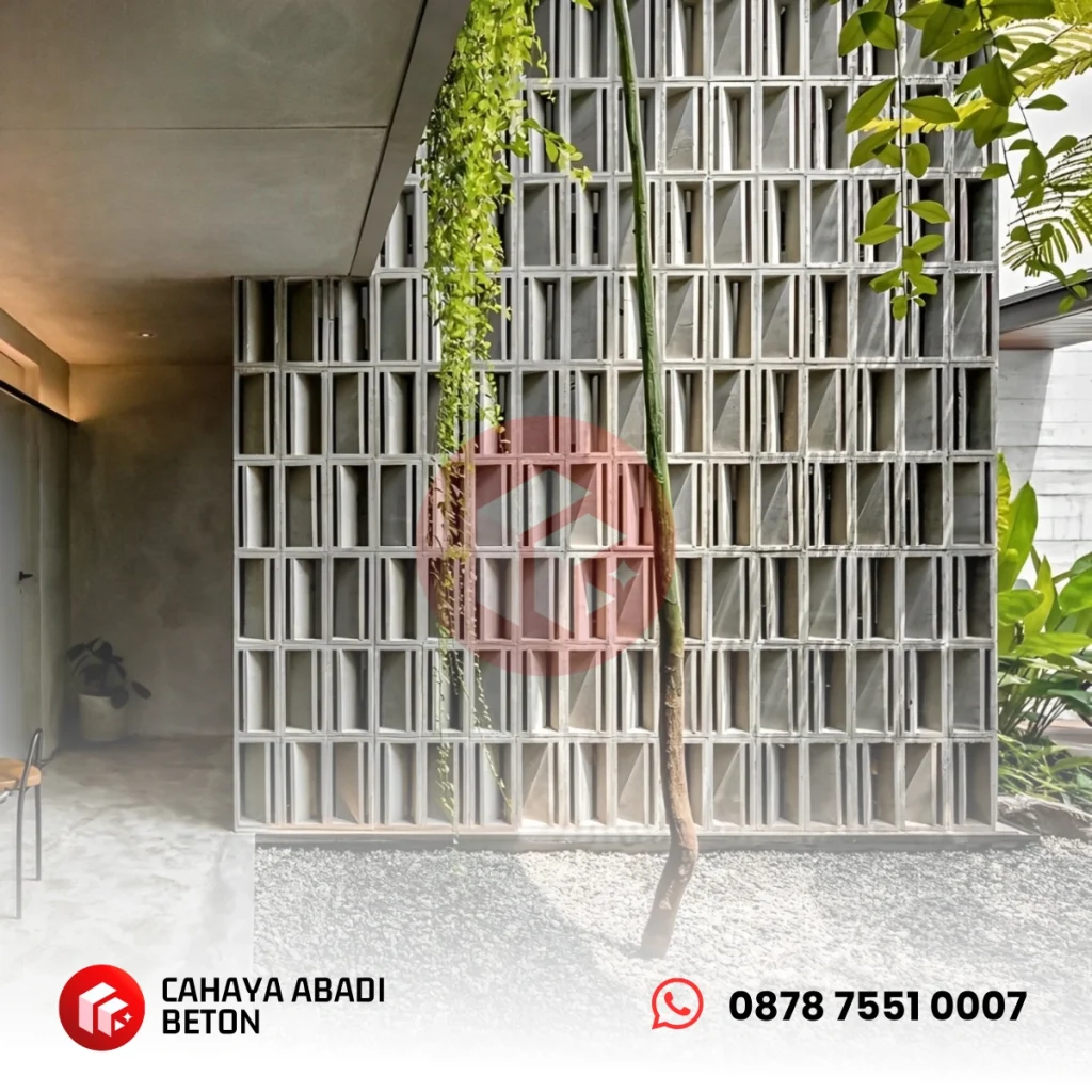 roster beton 2 sisi motif nako panjang