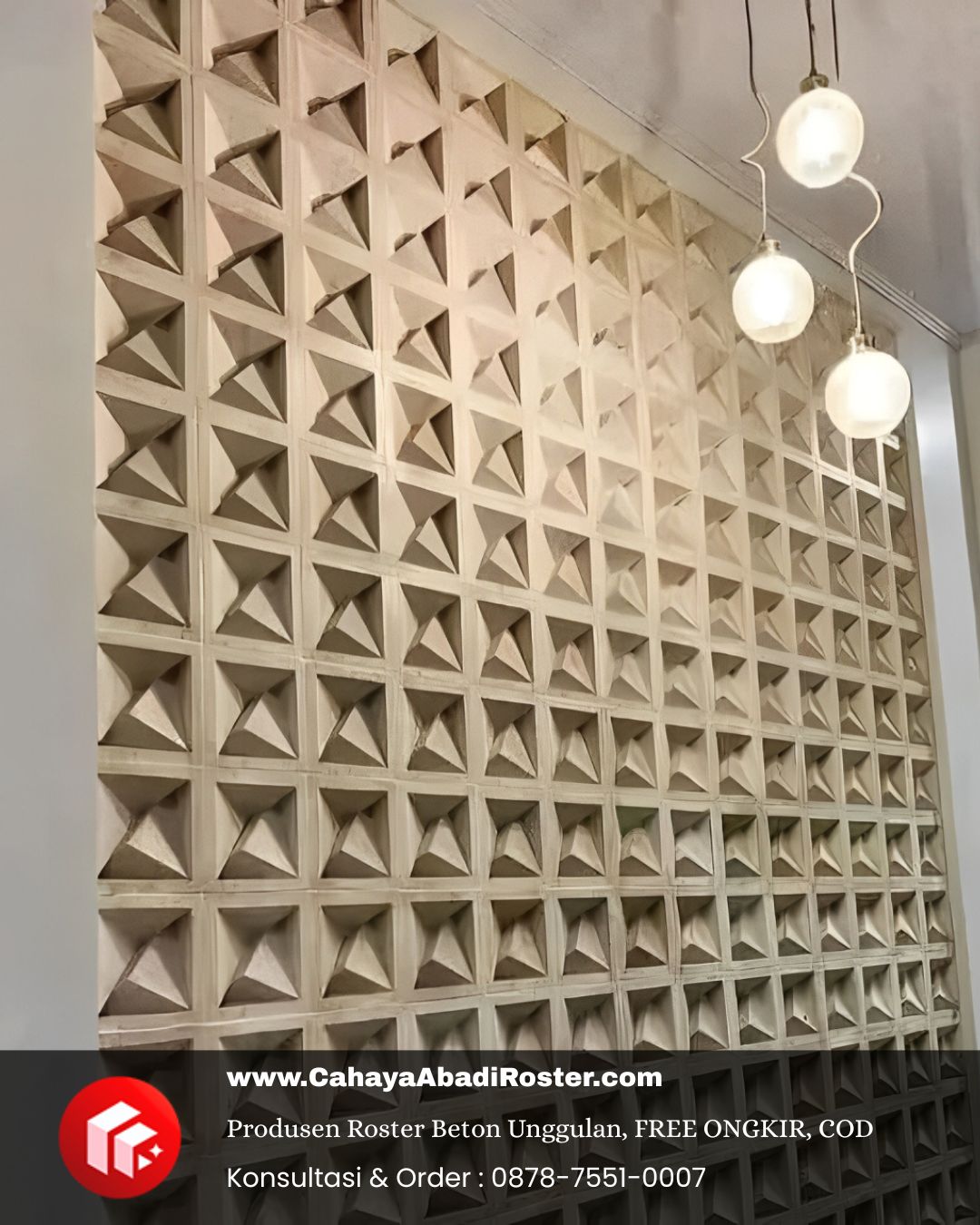 Roster beton berkualitas tinggi produksi CahayaAbadiRoster.com.